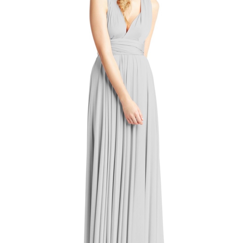 Twobirds Classic Ballgown in Silver